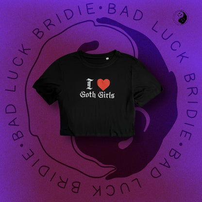 goth girls crop