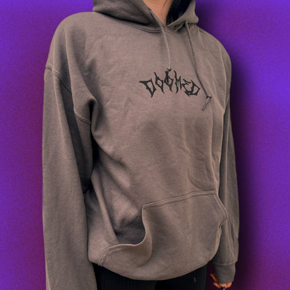 DOOMED hoodie (grey)