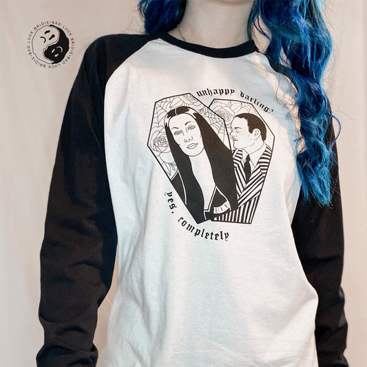 Unhappy Darling? Baseball tee