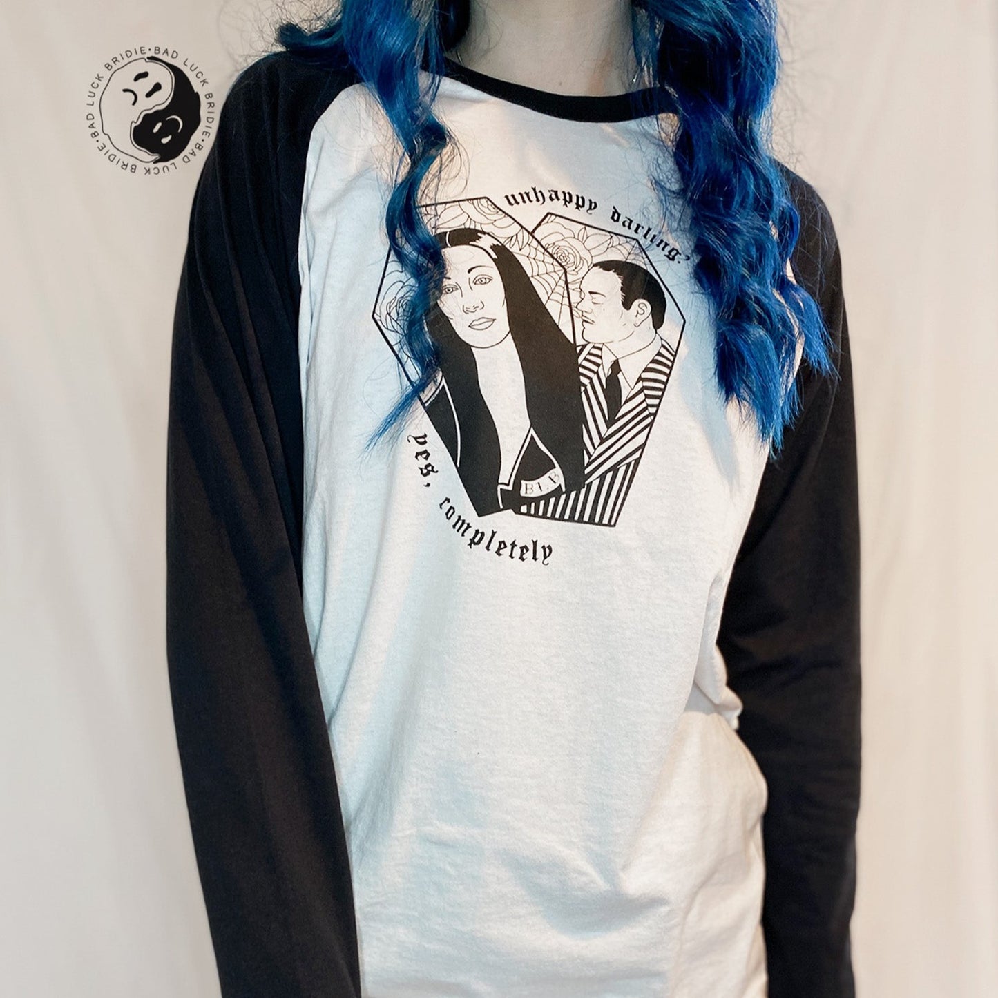 Unhappy Darling? Baseball tee