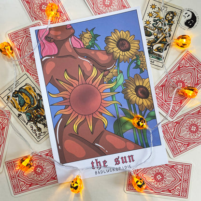 The Sun A4 Print