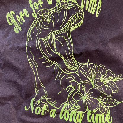 Here for a good time, dino T-shirt