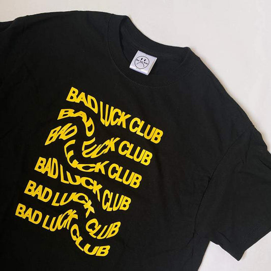 Yellow Bad Luck Club T-shirt